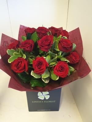Classic Rose Hand tied