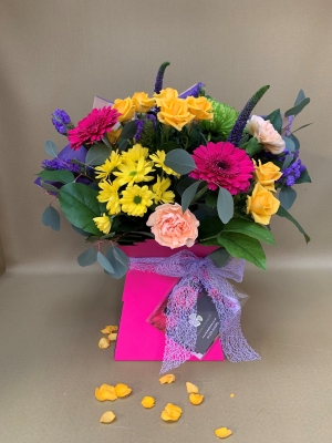 Beautiful bright hand tied