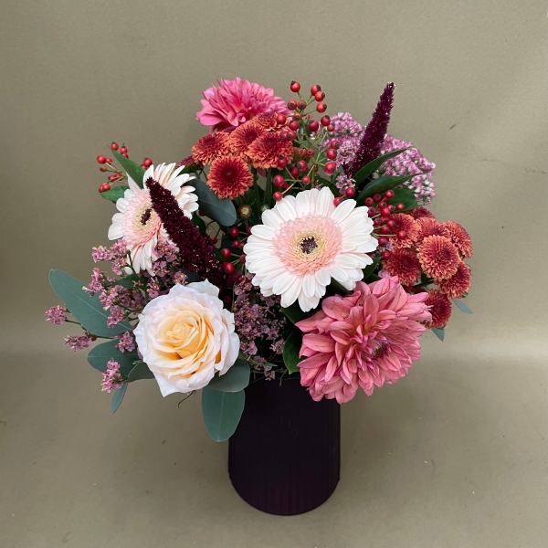 Autumn Jewel Vase
