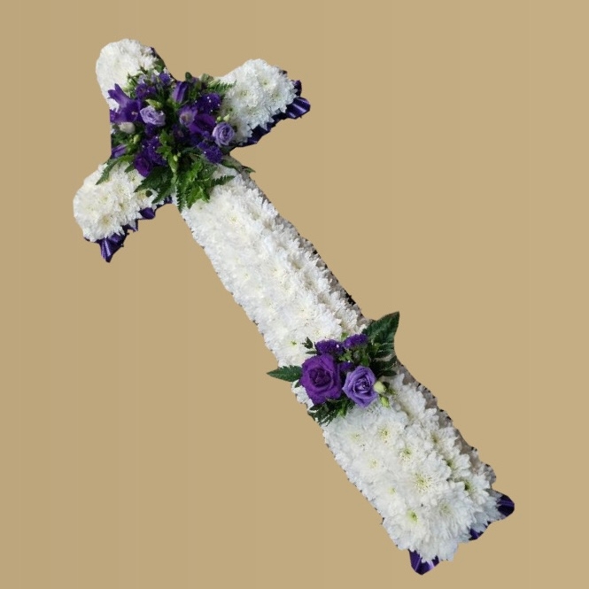 Based Cross with ribbon edge