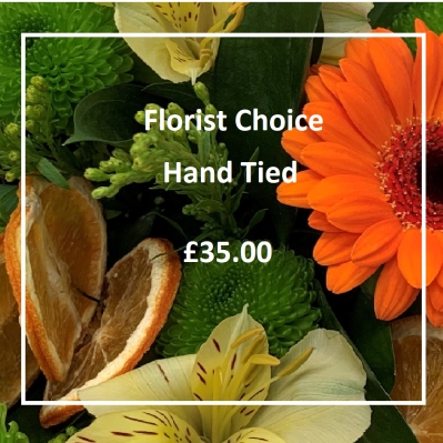 Florist Choice Hand Tied £35.00