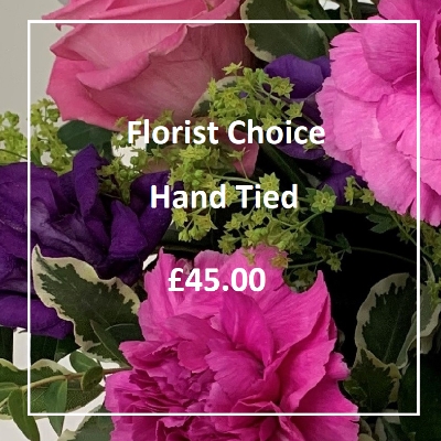 Florist Choice Hand Tied £45.00