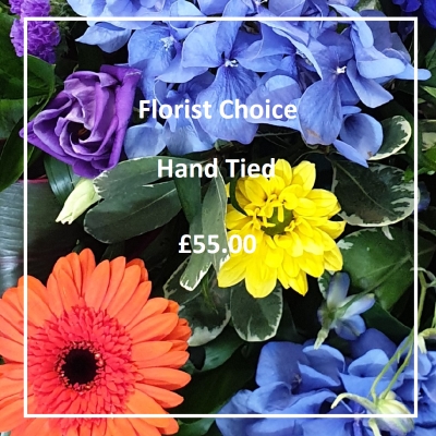 Florist Choice Hand Tied £55.00