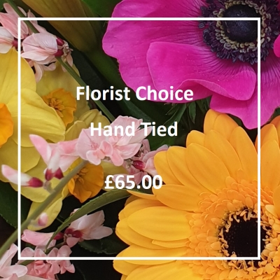 Florist Choice Hand Tied £65.00