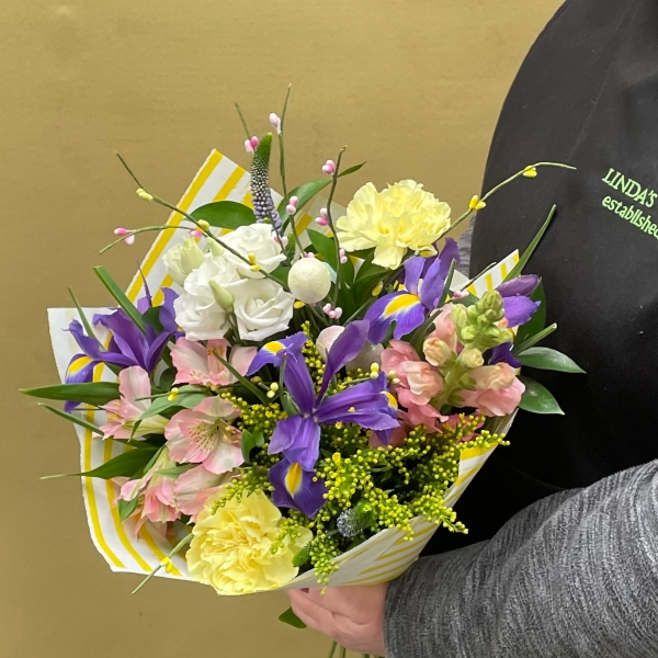 Spring into Easter hand tied bouquet