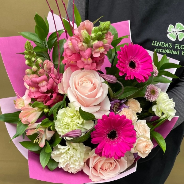 Timeless beauty hand tied bouquet