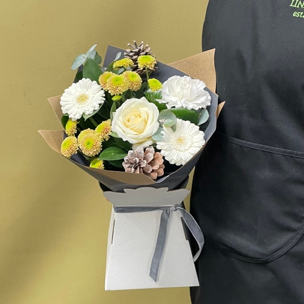 Winter Christmas gift box