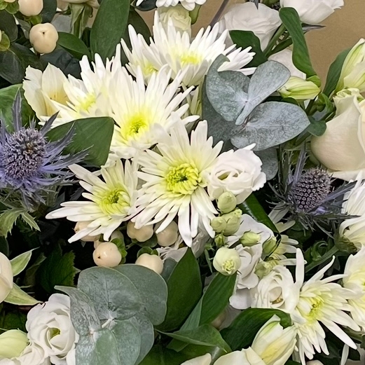 Winter Christmas hand tied bouquet