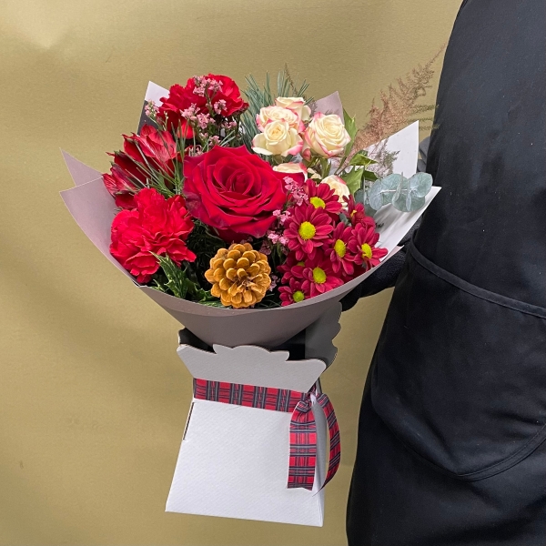 Woodland Christmas gift box