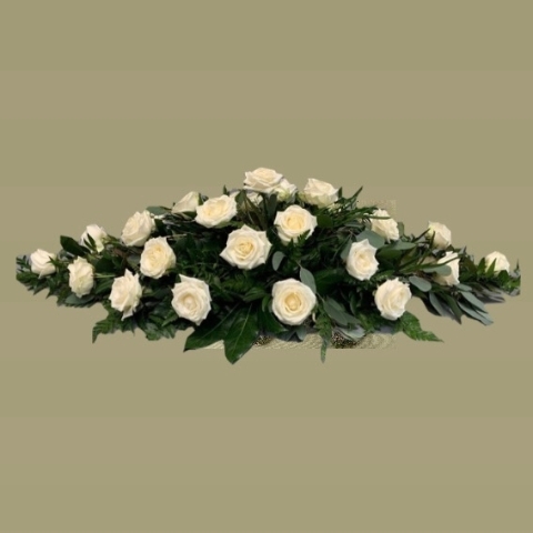 Rose casket spray