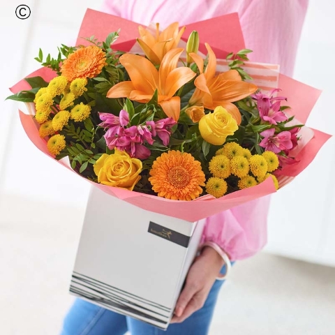 Interflora hand tied