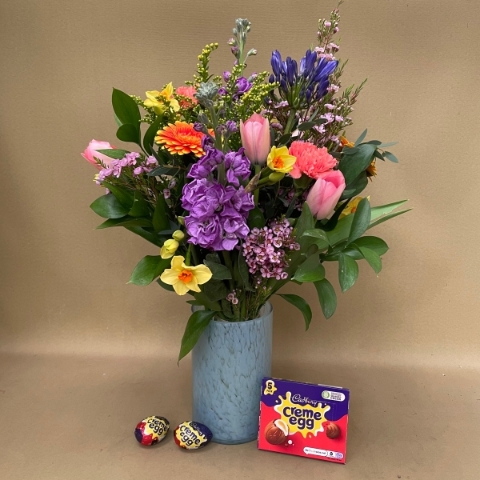 Easter Garden vase
