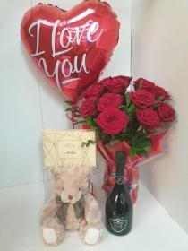 Be My Valentine Gift Set With FREE Vase