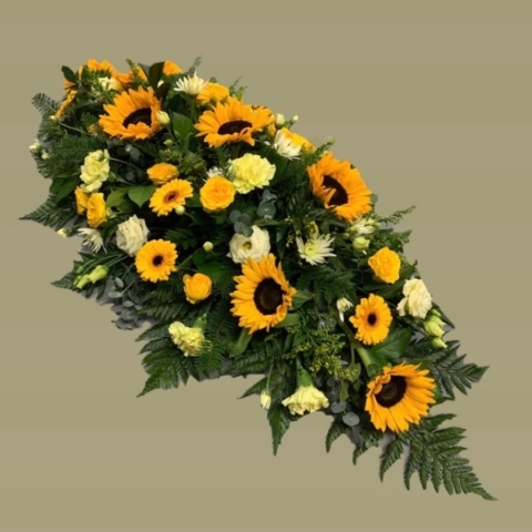 Sunshine casket spray 4ft