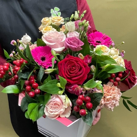 Totally Devoted hand tied bouquet