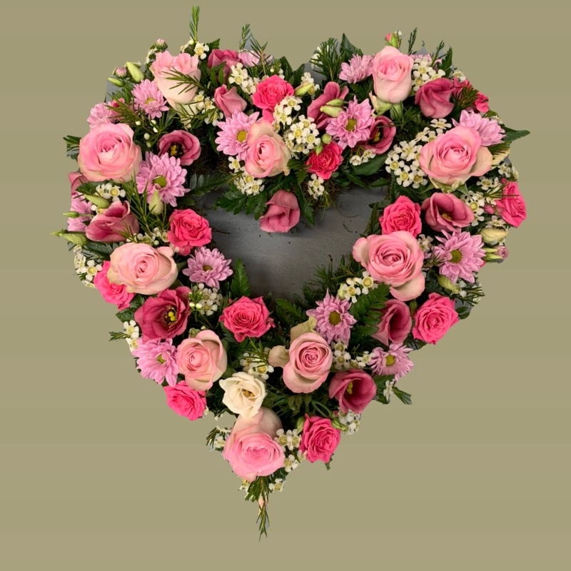 Pretty pink heart