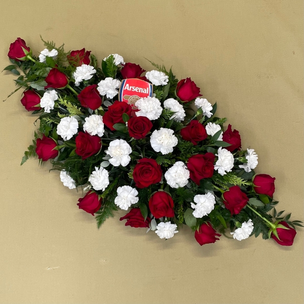 Personalised casket spray