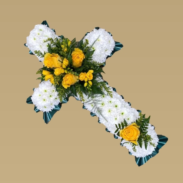 Yellow rose cross