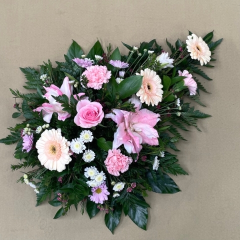 Delicate pink spray