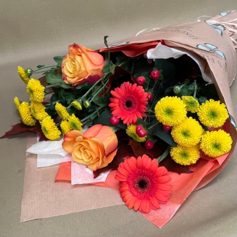 Fireside meadow simple bright wrap