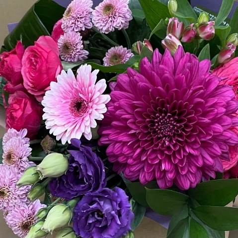 Lavender harvest hand tied bouquet
