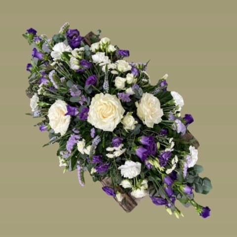 Sky casket spray
